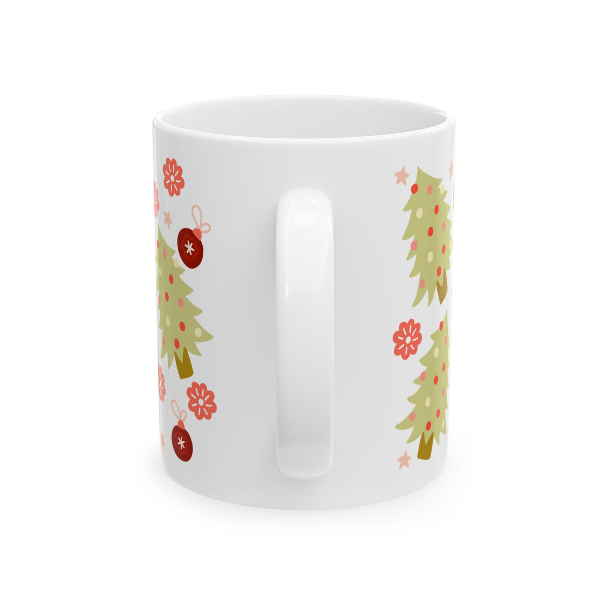 90's Christmas Ceramic Mug Coffee Cup (11oz & 15oz)
