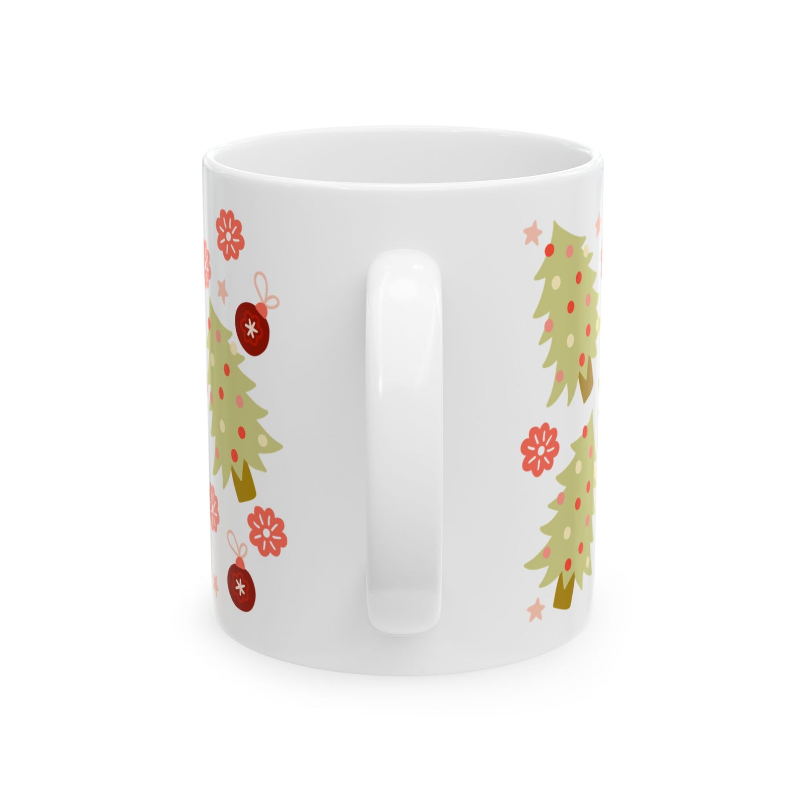 90's Christmas Ceramic Mug Coffee Cup (11oz & 15oz)