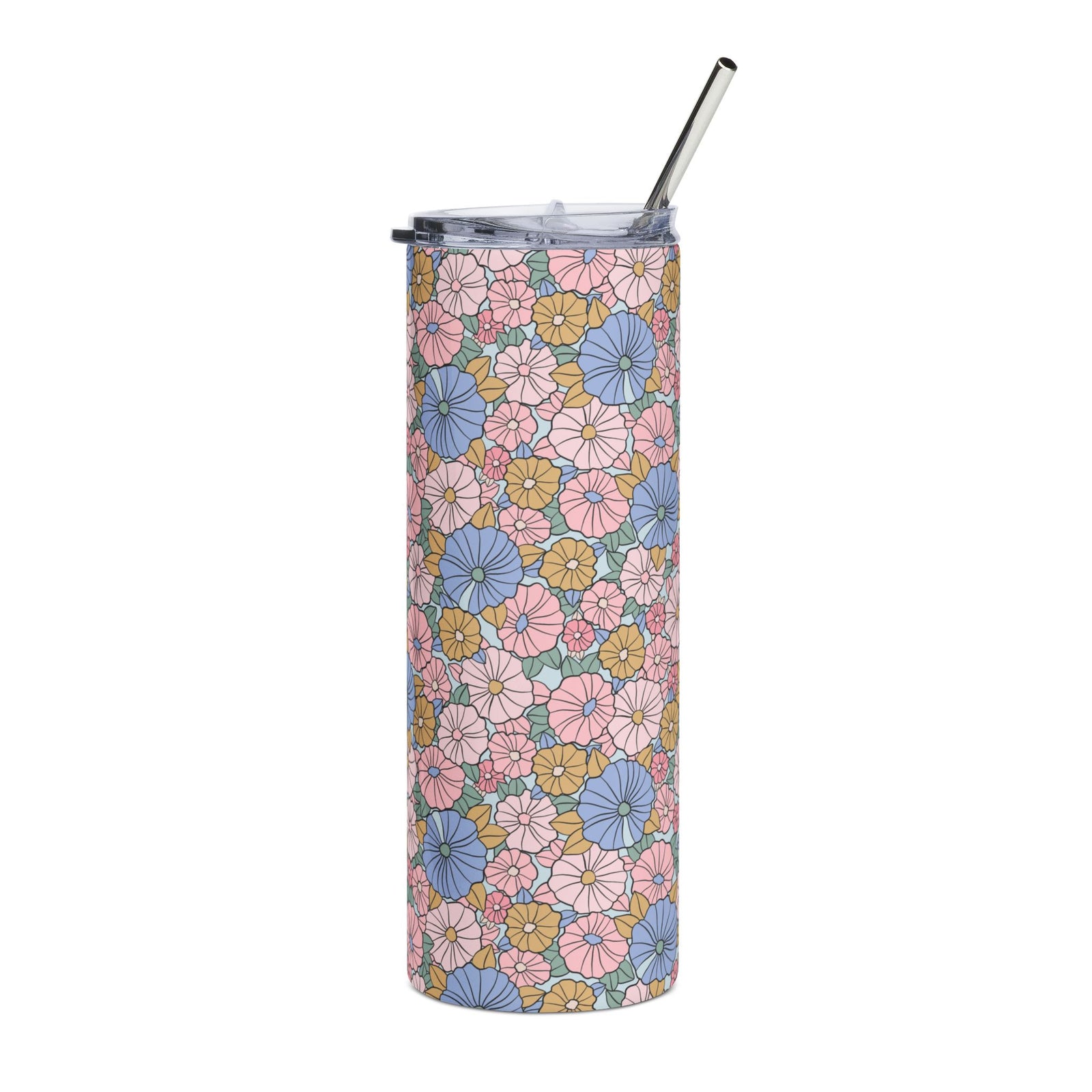 Dreamy Daisy 20oz Floral Stainless Steel Tumbler Insulated Travel Cup