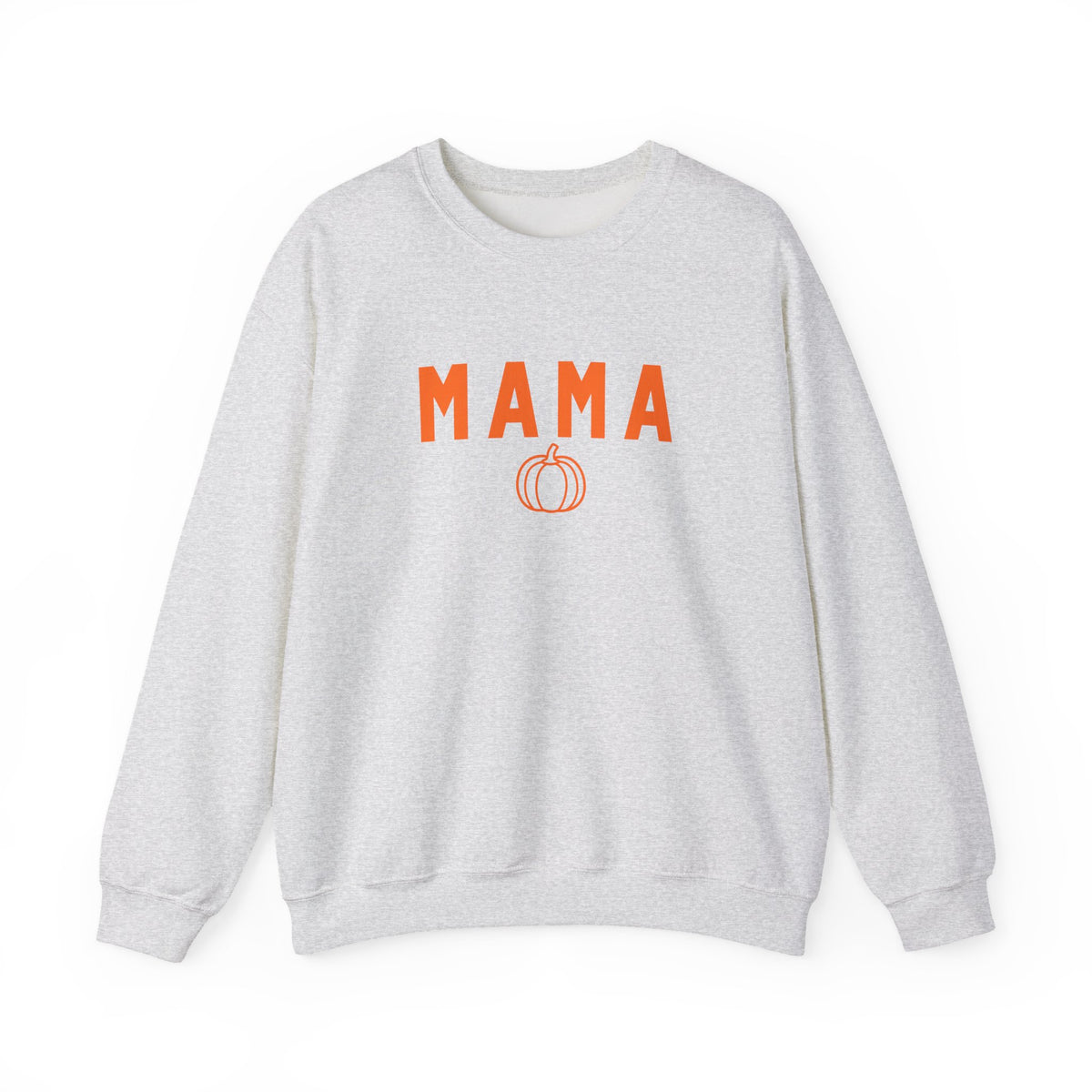 Mama Pumpkin Crewneck Sweatshirt Fall Mom Autumn Pullover