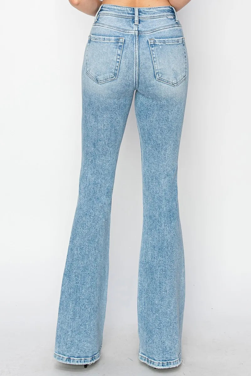RISEN High Rise Bootcut Jeans - Sydney So Sweet
