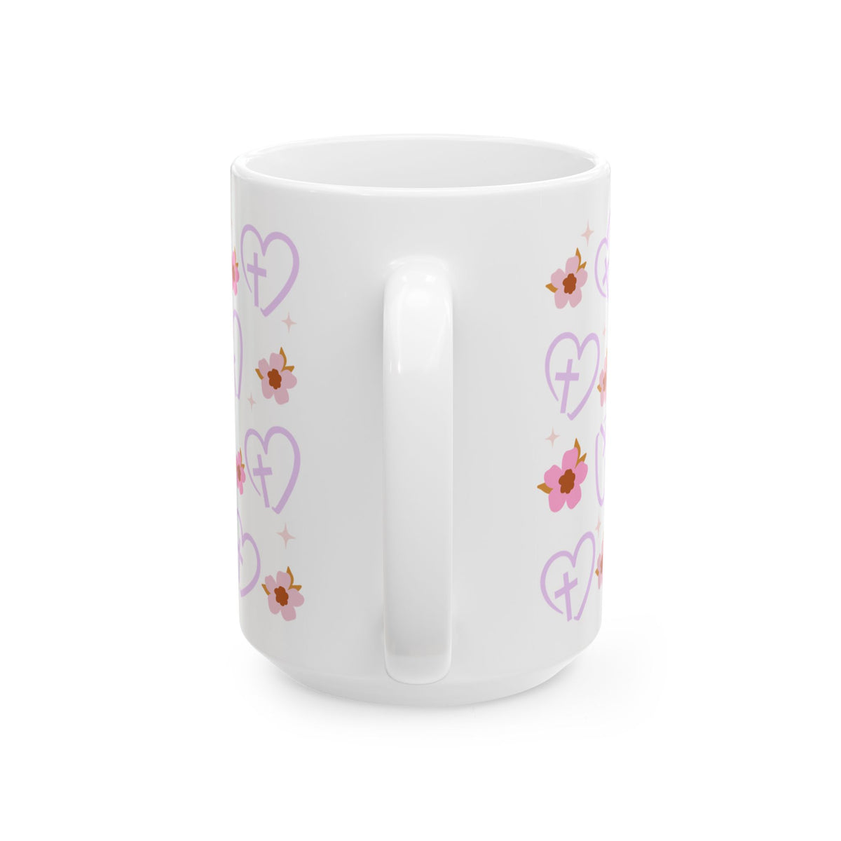 Stronger Than the Storm Cute Ceramic Mug Coffee Cup (11oz & 15oz)