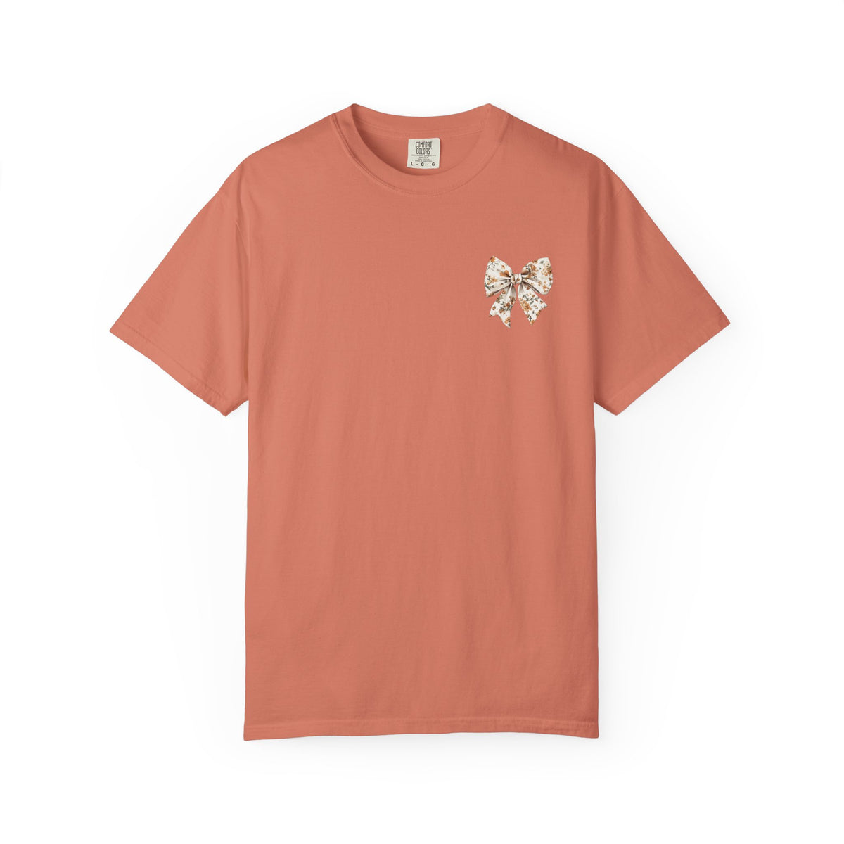 God Says You Are Coquette Bow Graphic T‑Shirt Inspirational Floral Tee