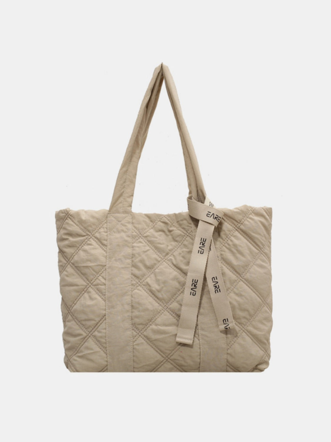 Quilted Nylon Large Tote Bag - Sydney So Sweet