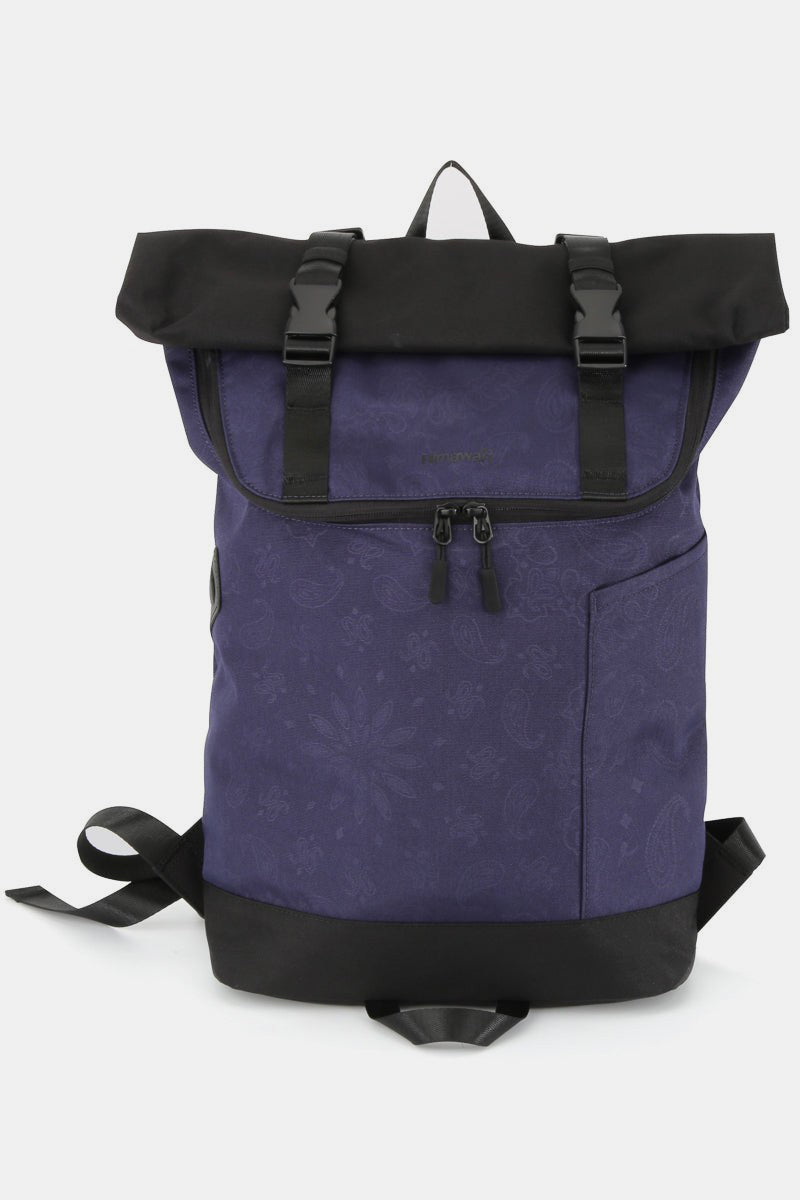 Himawari Contrast Waterproof Canvas Backpack Bag - Sydney So Sweet