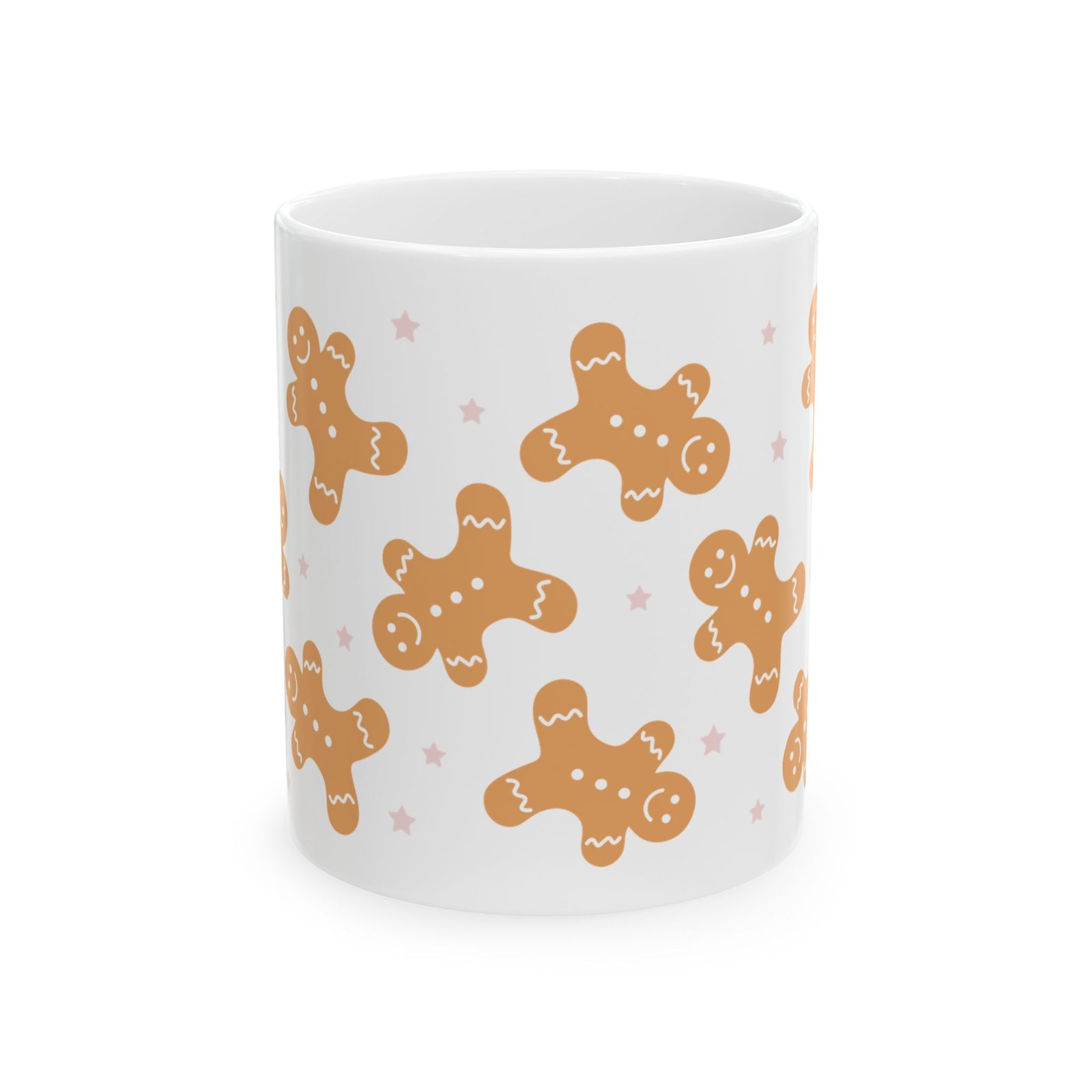 Christmas Gingerbread Cookies Ceramic Mug Coffee Cup (11oz & 15oz)