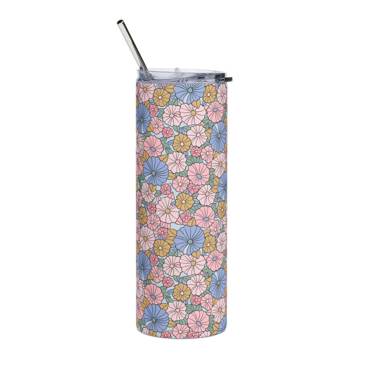 Dreamy Daisy 20oz Floral Stainless Steel Tumbler Insulated Travel Cup
