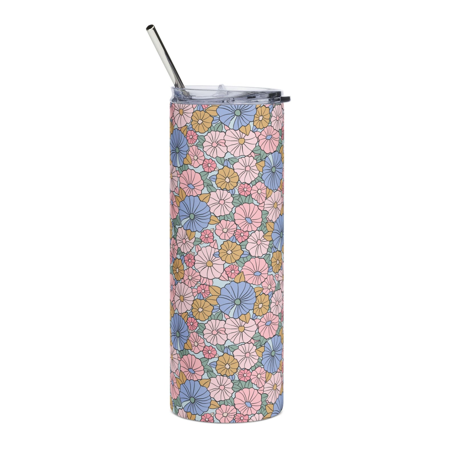 Dreamy Daisy 20oz Floral Stainless Steel Tumbler Insulated Travel Cup