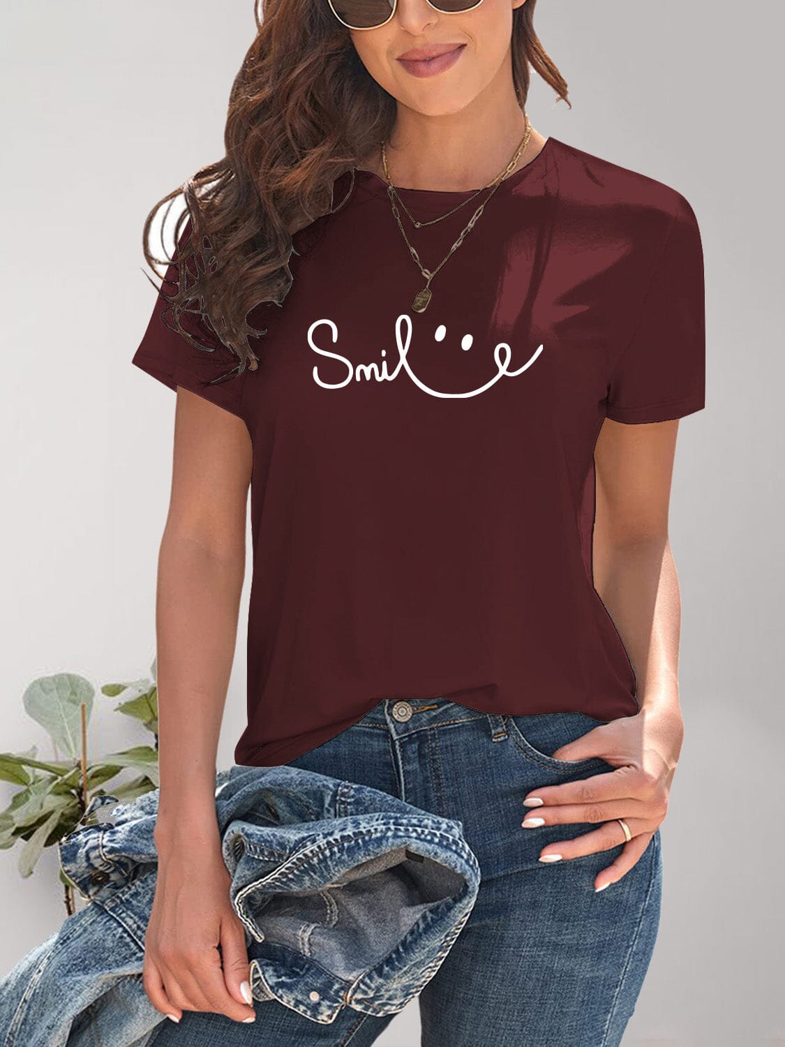 SMILE Women's Graphic Short Sleeve T-Shirt - Sydney So Sweet