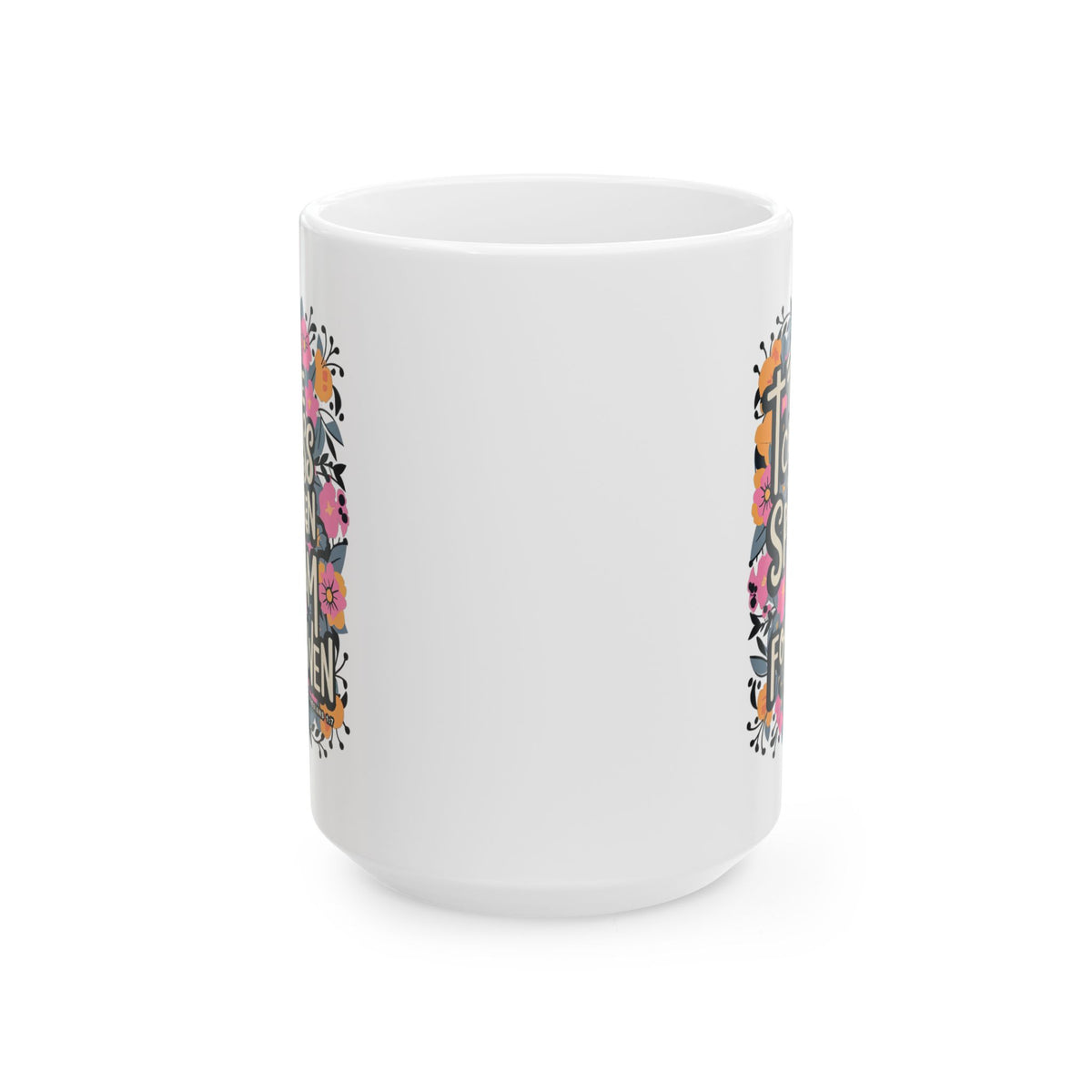 The Cross has Spoken I am Forgiven Ceramic Mug Coffee Cup (11oz & 15oz)