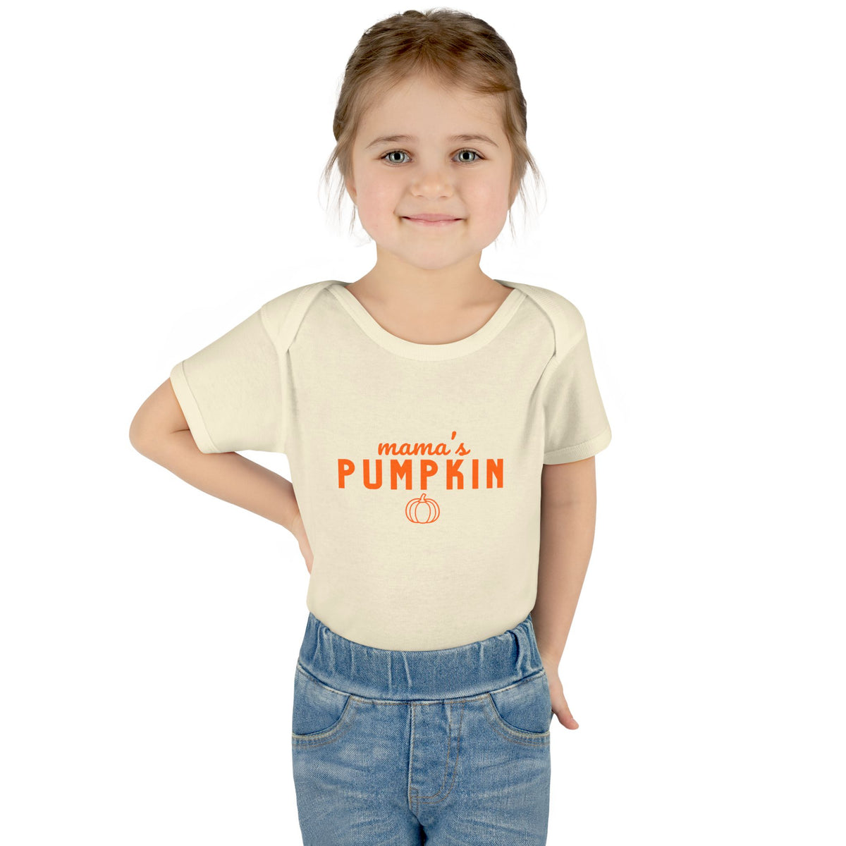 Mama's Pumpkin Infant Bodysuit Cute Fall Baby Onesie