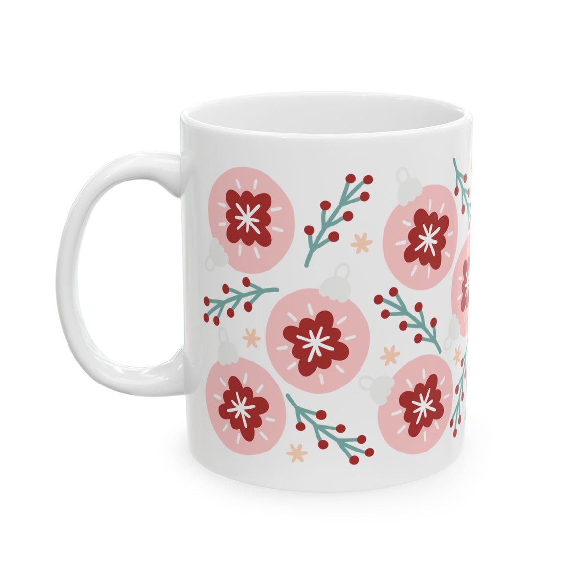 Hygge Christmas Holiday Ceramic Mug Coffee Cup (11oz & 15oz)