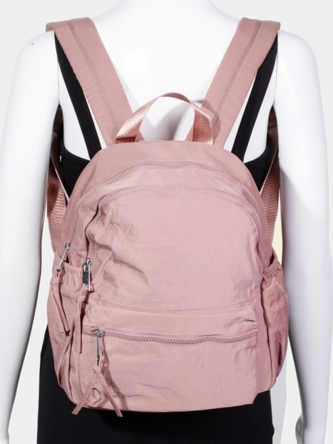 Fame Nylon Multi Pocket Backpack Bag - Sydney So Sweet