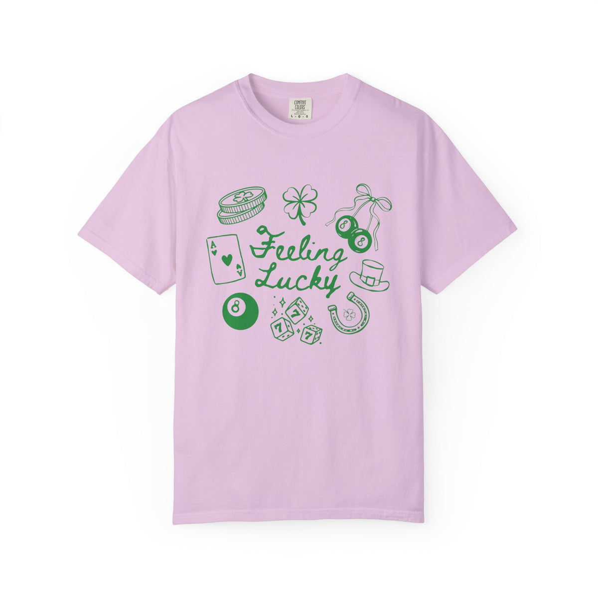 Feeling Lucky Good Luck Charms Graphic T-Shirt Unisex Short Sleeve Tee