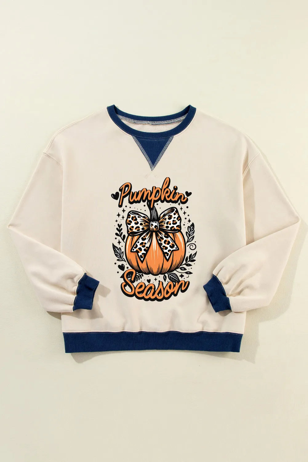 Pumpkin Graphic Long Sleeve Sweatshirt - Sydney So Sweet