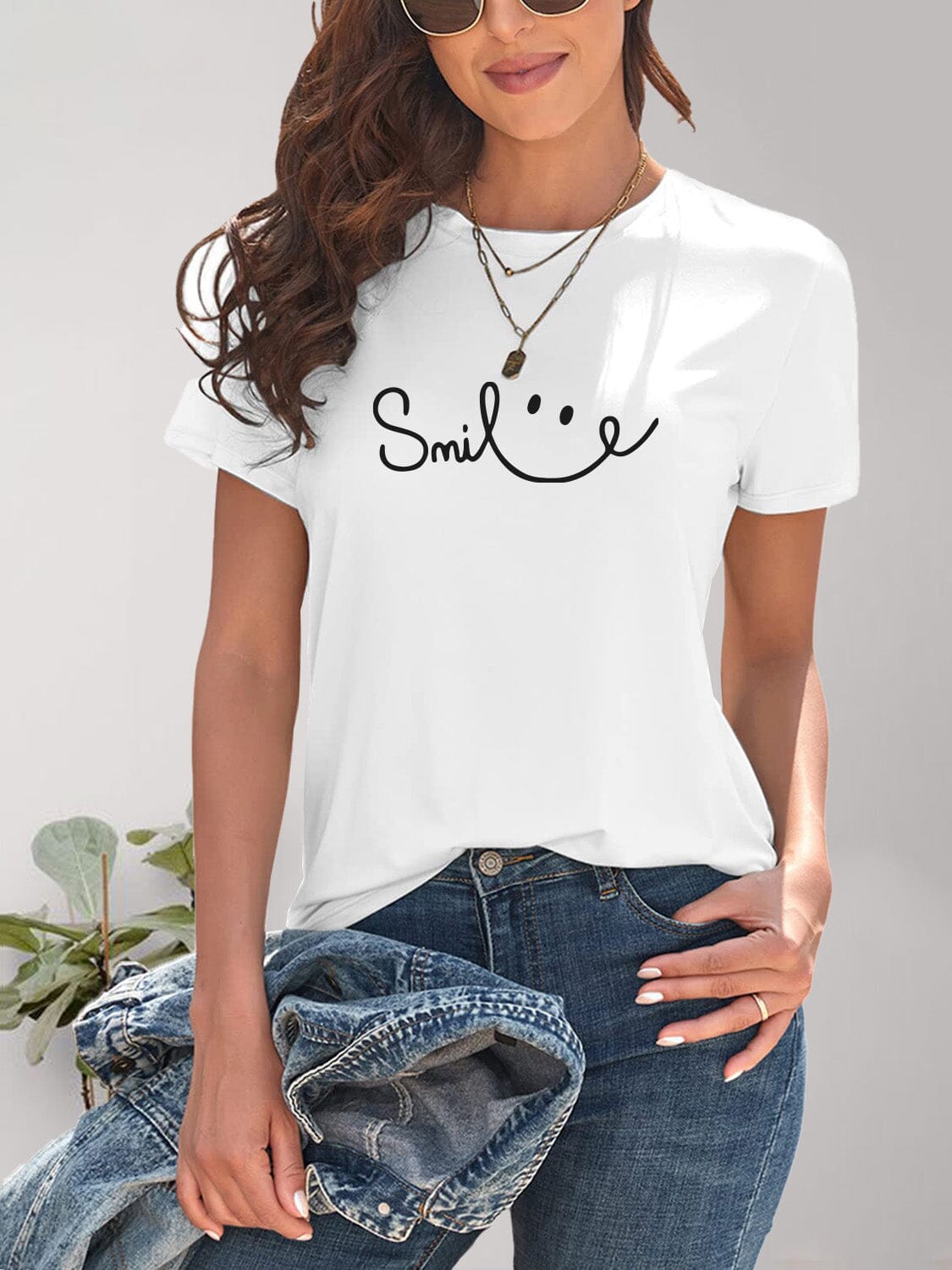 SMILE Women&#39;s Graphic Short Sleeve T-Shirt - Sydney So Sweet