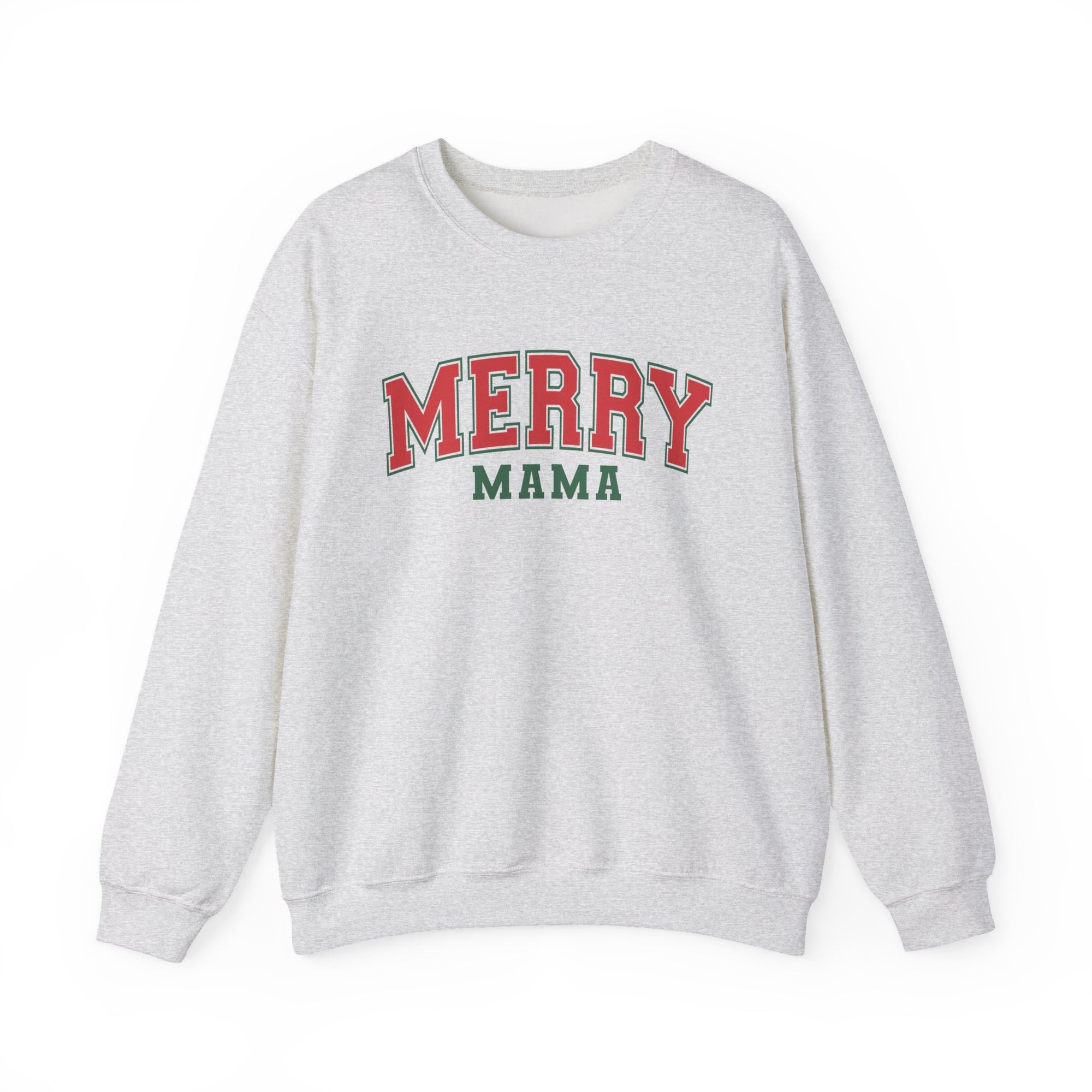 Merry Mama Heavy Blend Women's Cozy Crewneck Holiday Christmas Sweatshirt - Sydney So Sweet