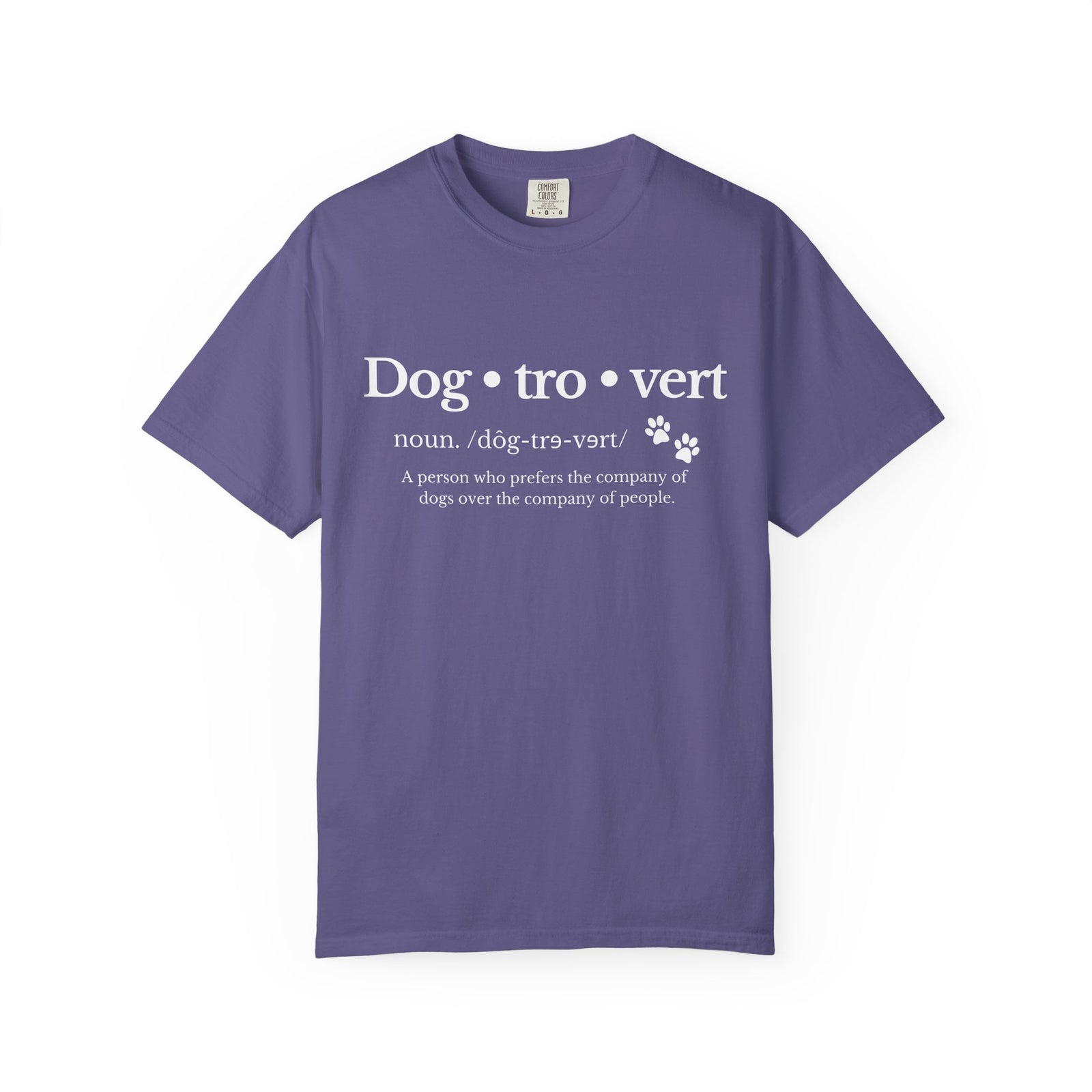Dogtrovert Dog Lovers Funny Graphic T-Shirt Unisex Short Sleeve Tee - Sydney So Sweet