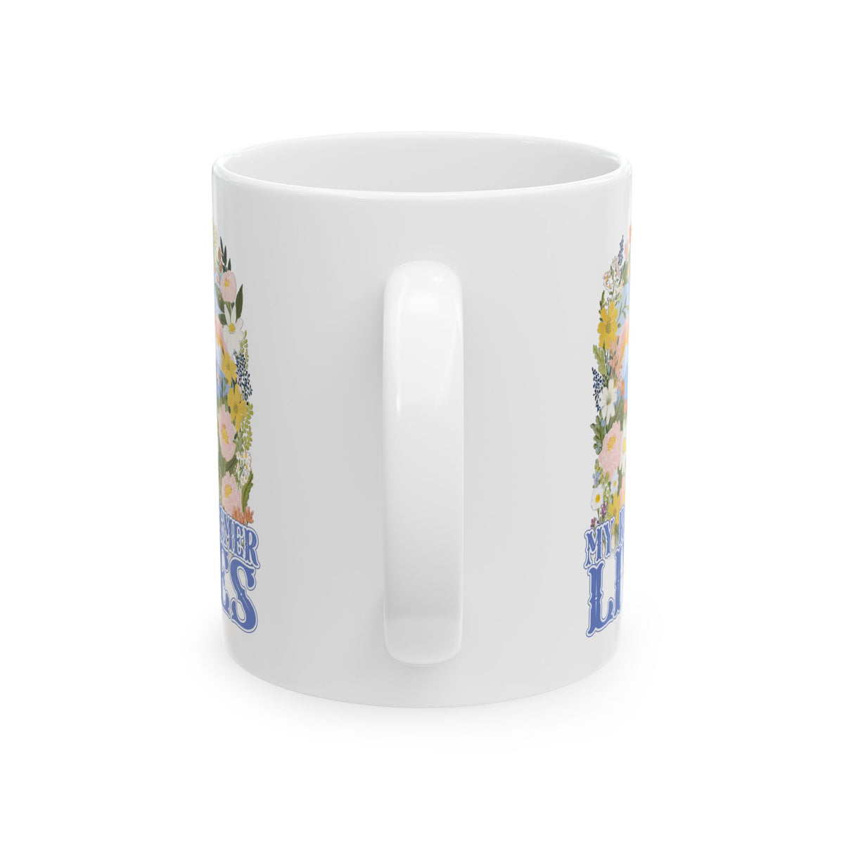 My Redeemer Lives Easter Christian Ceramic Mug Coffee Cup (11oz & 15oz)