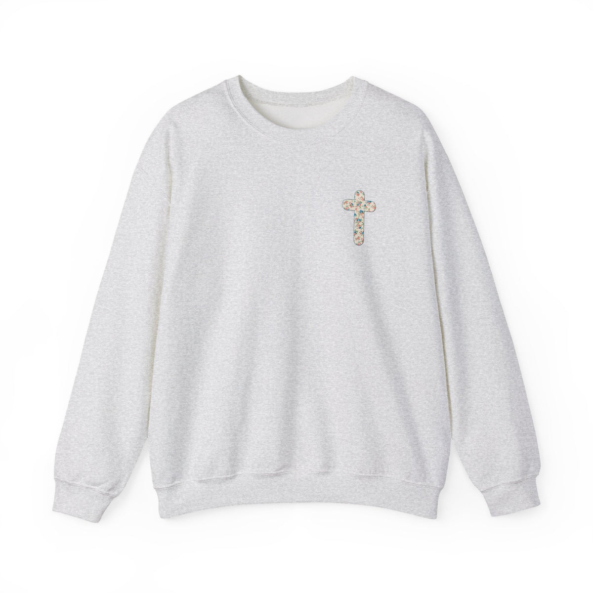 Floral Child of God faith sweatshirt for women