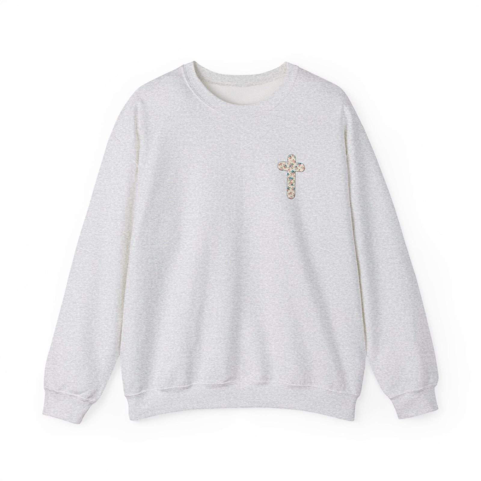 Floral Child of God faith sweatshirt for women