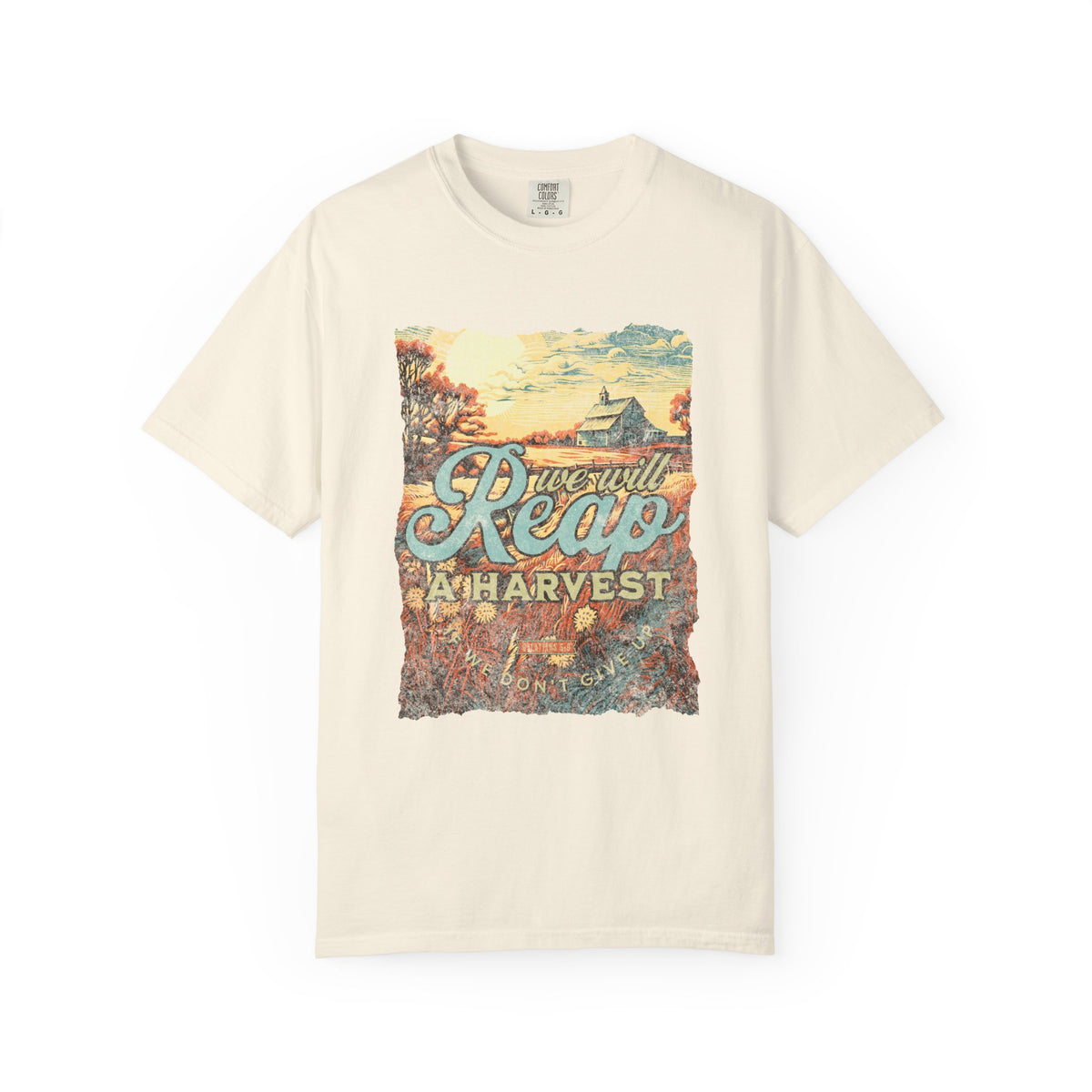 We Will Reap a Harvest T-Shirt Vintage Fall Christian Tee