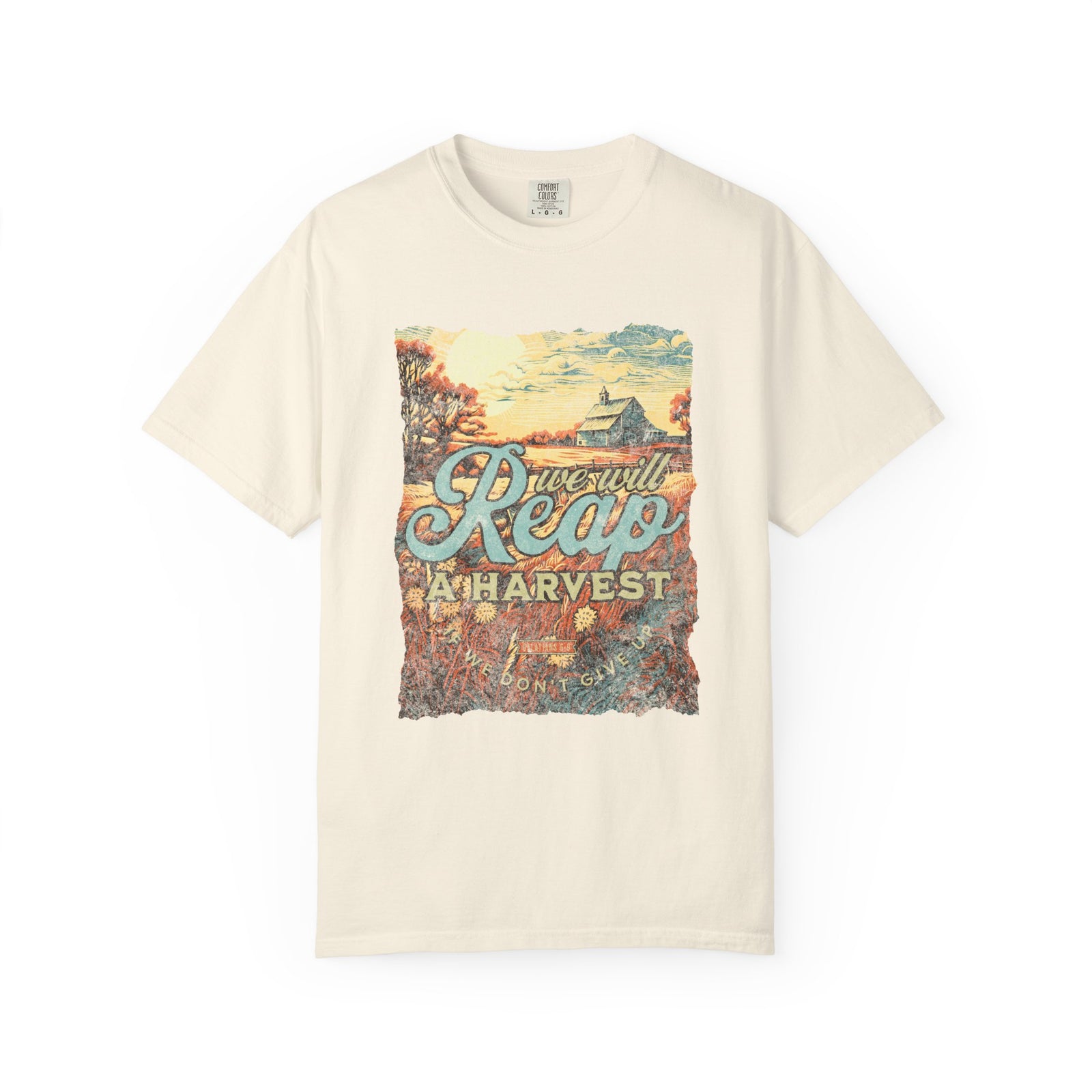 We Will Reap a Harvest T-Shirt Vintage Fall Christian Tee