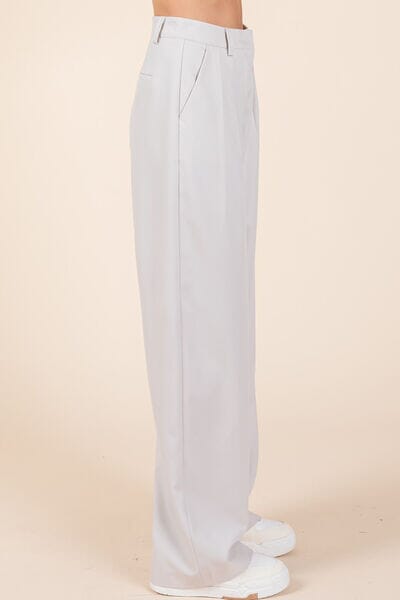 Mittoshop Pintuck Detail High Rise Pants - Sydney So Sweet