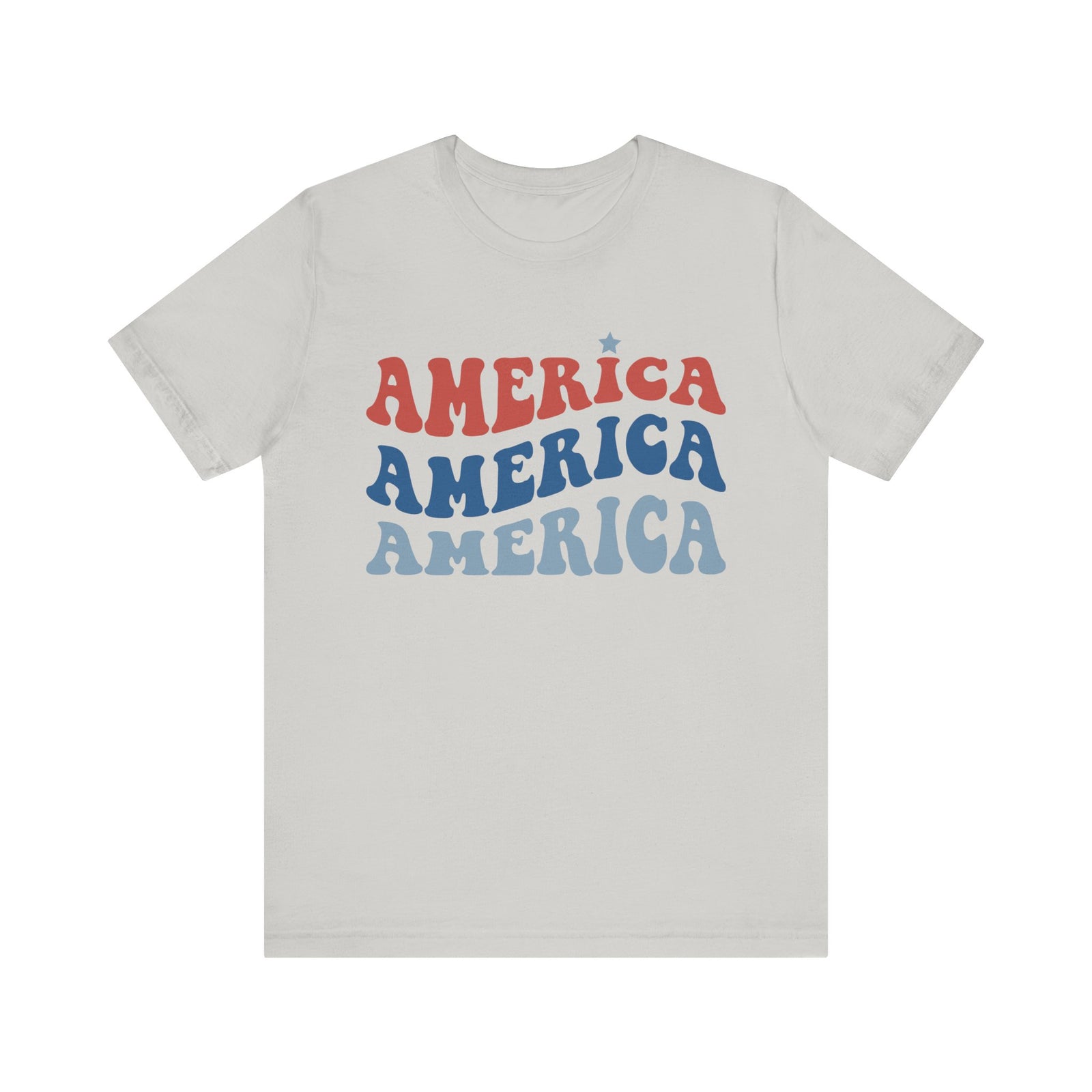 America America Retro Tee Patriotic 4th of July T-Shirt
