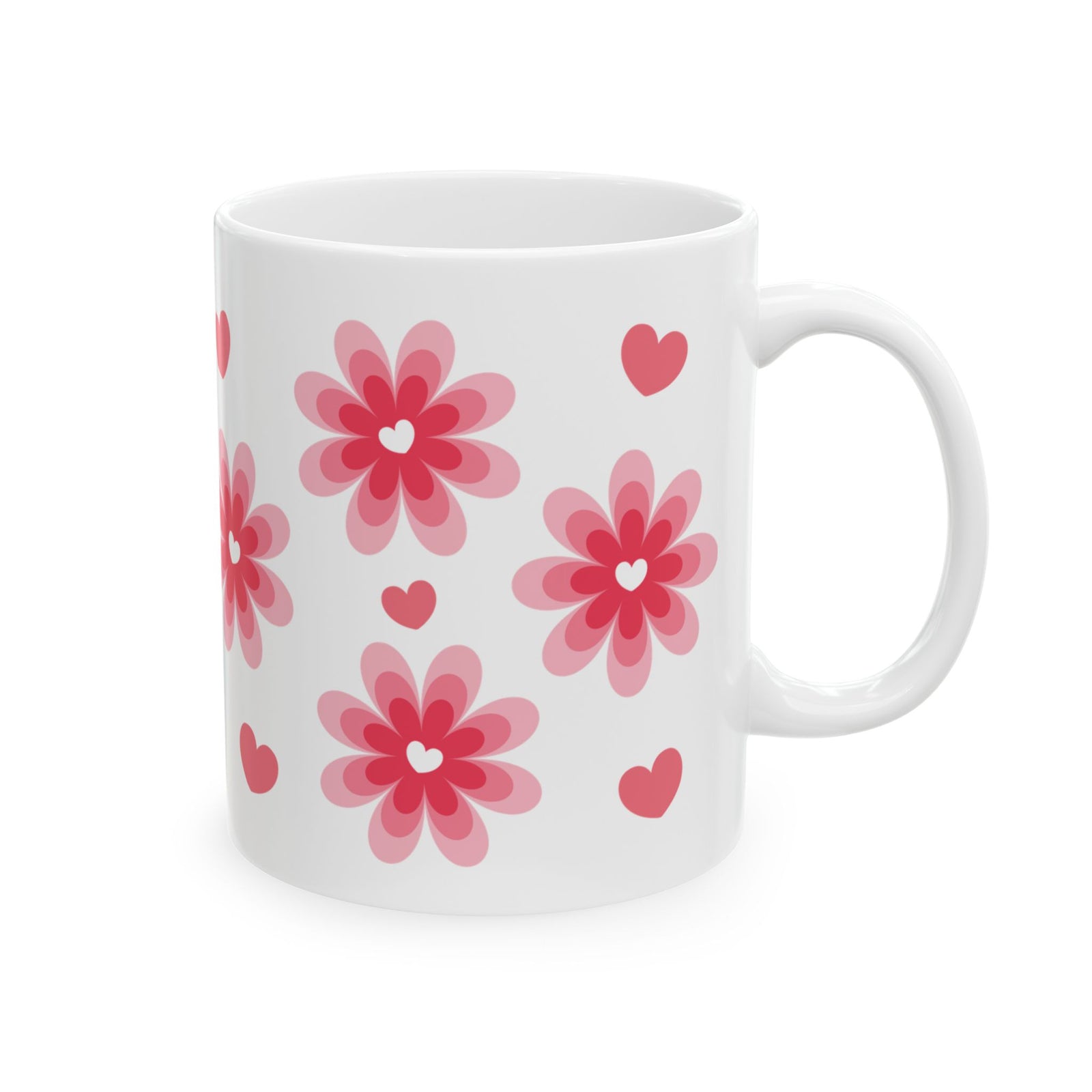 Love Bloom Mug — Cute Valentine’s Day Coffee Cup (11oz & 15oz) - Sydney So Sweet