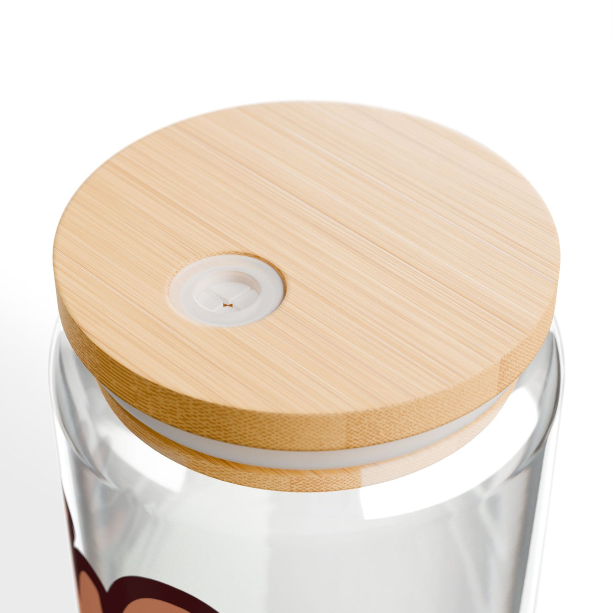Wife Mother Coffee Lover Sipper Glass 16oz Reusable Drink Jar with Lid & Straw