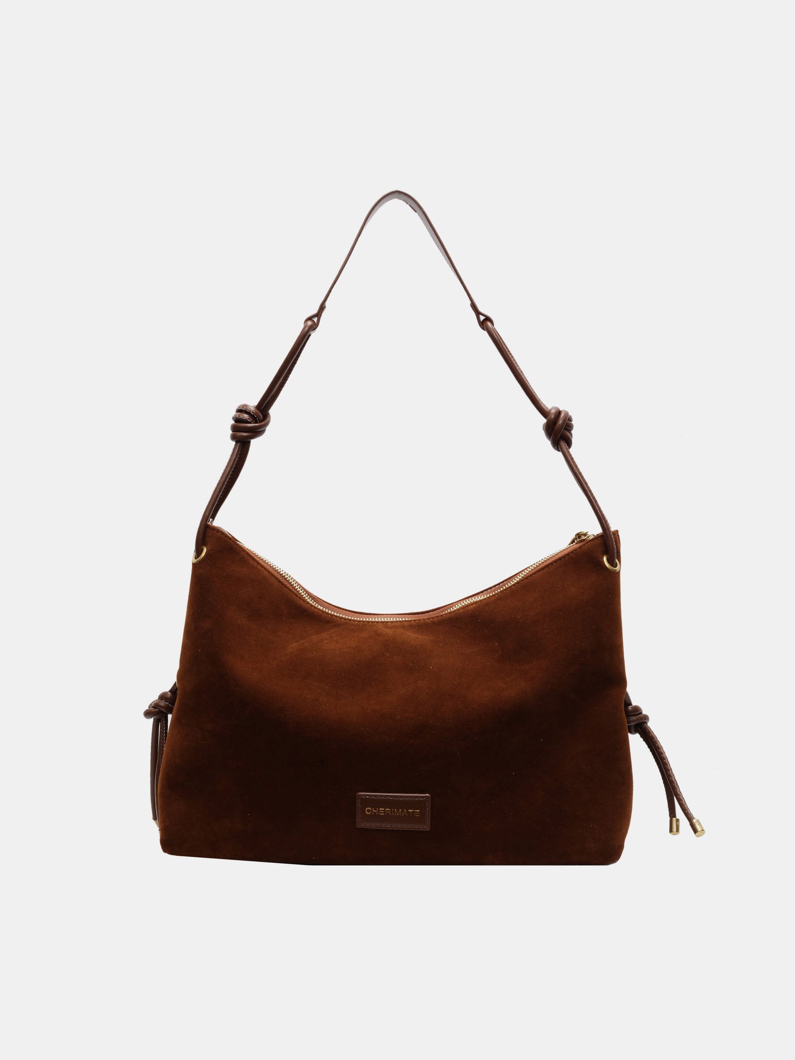 Suede Large Shoulder Bag - Sydney So Sweet