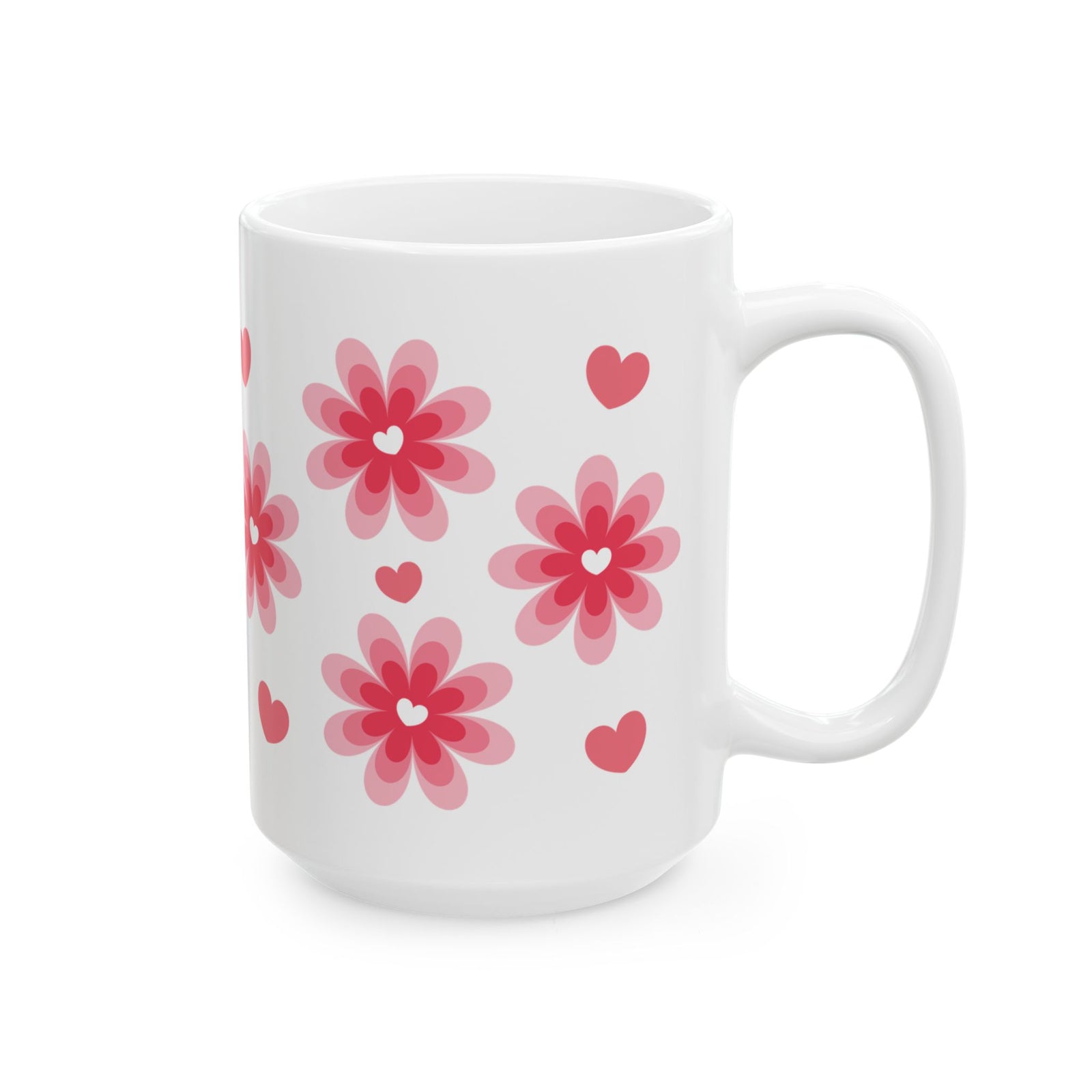 Love Bloom Mug — Cute Valentine’s Day Coffee Cup (11oz & 15oz) - Sydney So Sweet