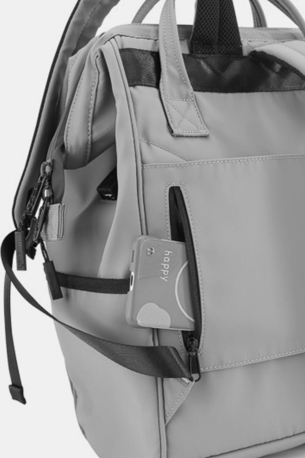 Himawari Waterproof Backpack Bag with External USB Port - Sydney So Sweet