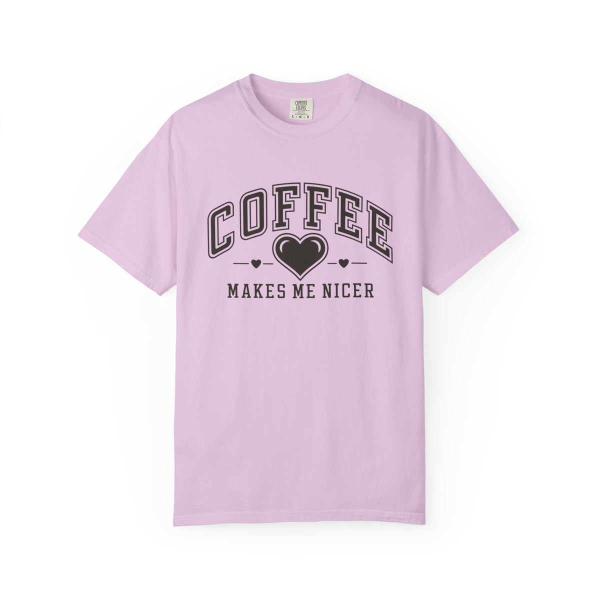 Coffee Makes Me Nicer T-Shirt Coffee Lovers Graphic Tee