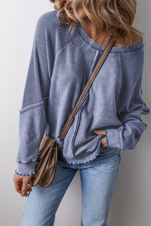 Round Neck Long Sleeve Sweatshirt - Sydney So Sweet