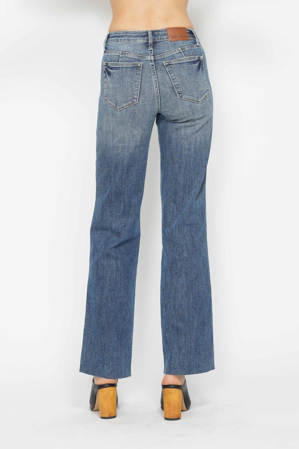 Judy Blue Full Size Tummy Control Straight Jeans - Sydney So Sweet