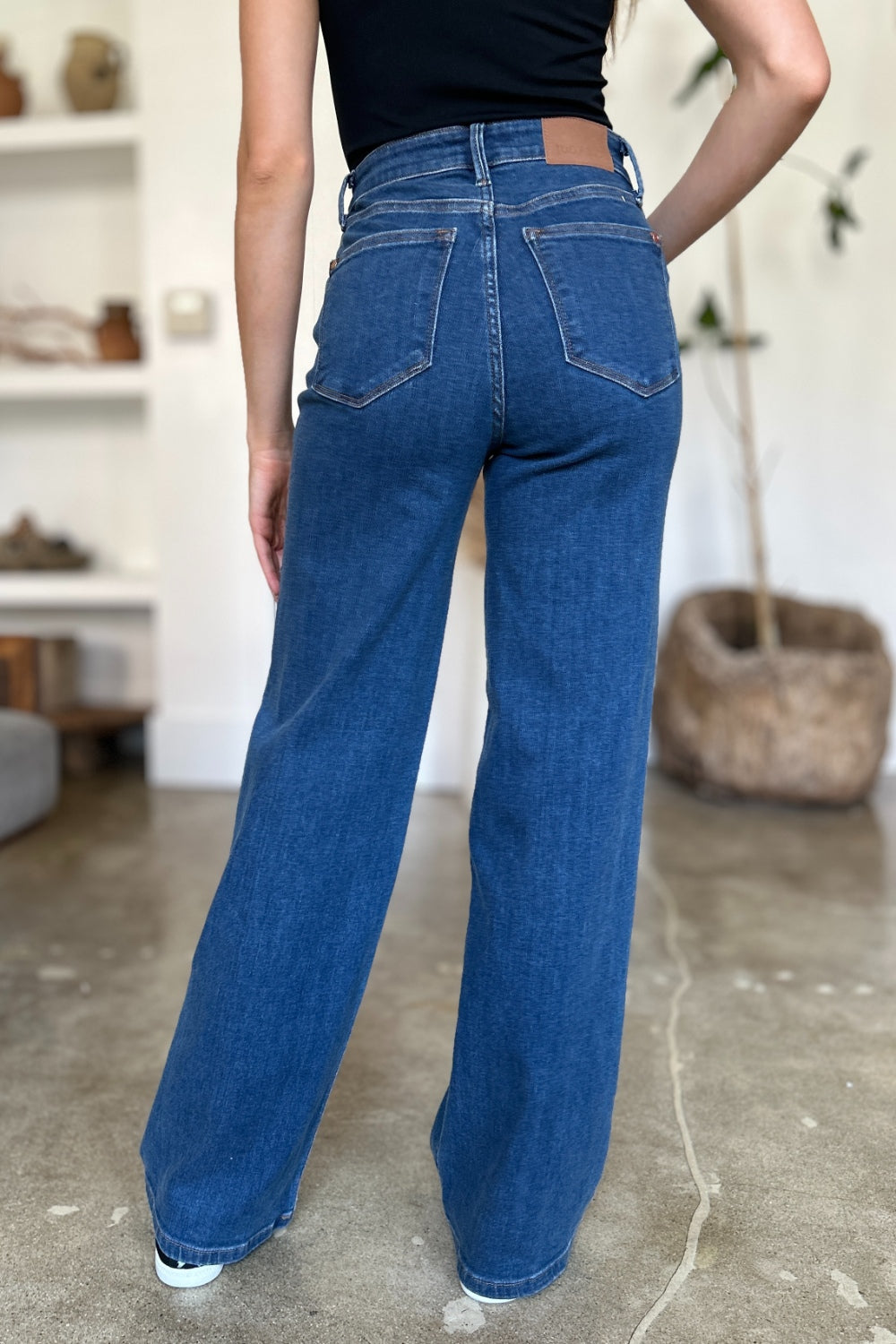 Judy Blue Full Size High Rise Straight Jeans - Sydney So Sweet