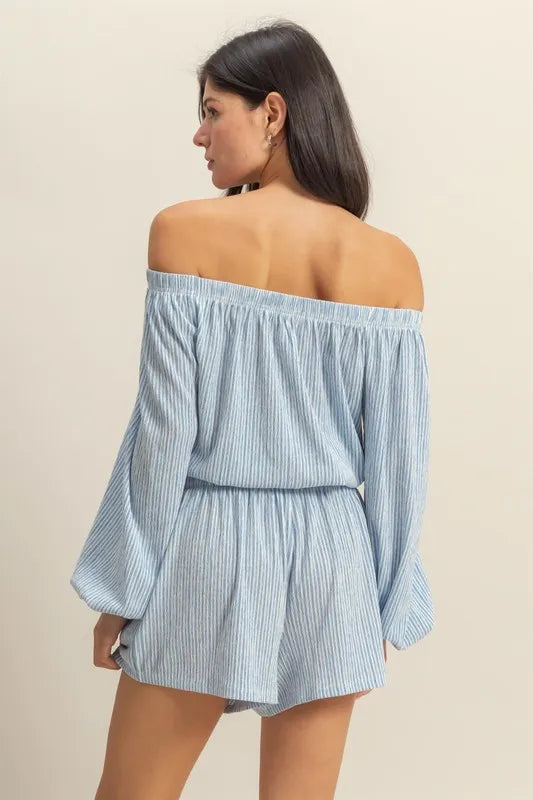 HYFVE Off Shoulder Top and Shorts Set - Sydney So Sweet