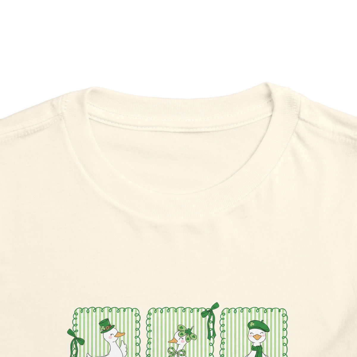 Lucky Little Goose Toddler Tee St. Patrick's Day Graphic T-Shirt