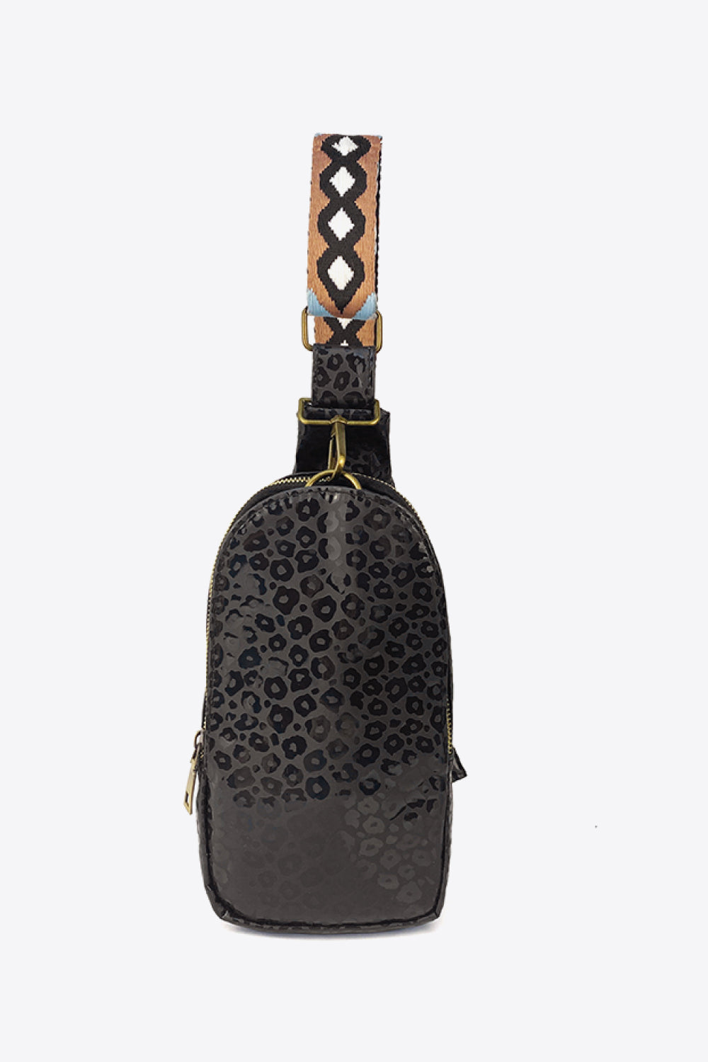 Printed PU Leather Sling Bag - Sydney So Sweet