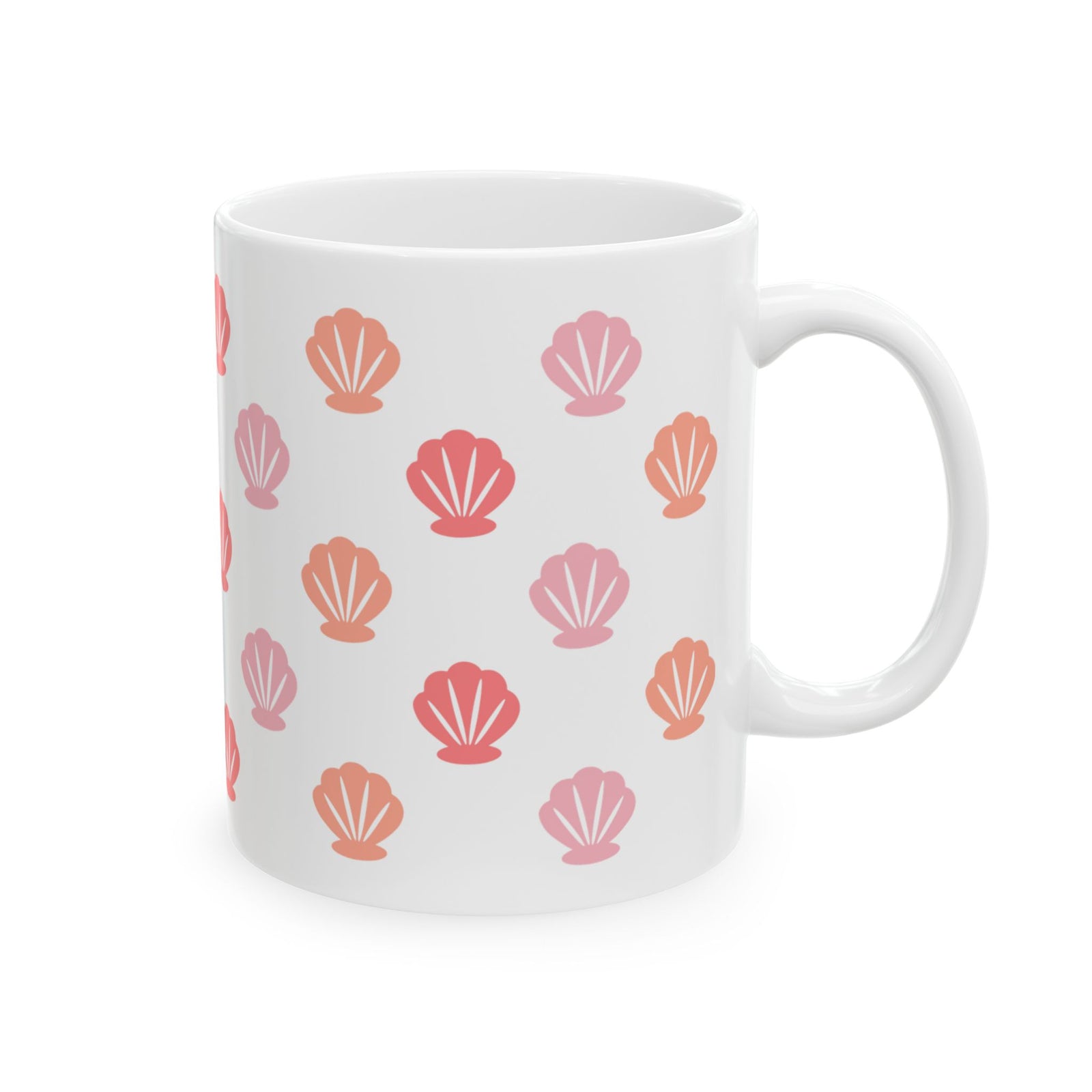 Mini Shells Cute Ceramic Mug Coffee Cup (11oz & 15oz)