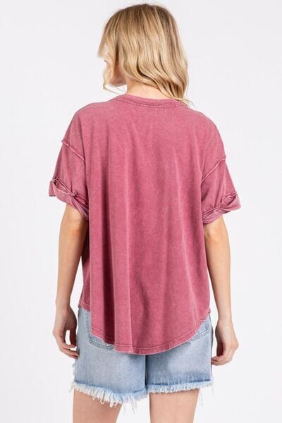 Mittoshop GAME DAY Round Neck Short Sleeve T-Shirt - Sydney So Sweet