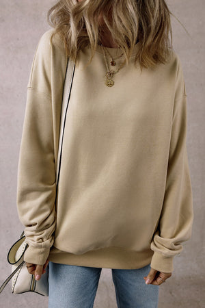 Round Neck Long Sleeve Sweatshirt - Sydney So Sweet