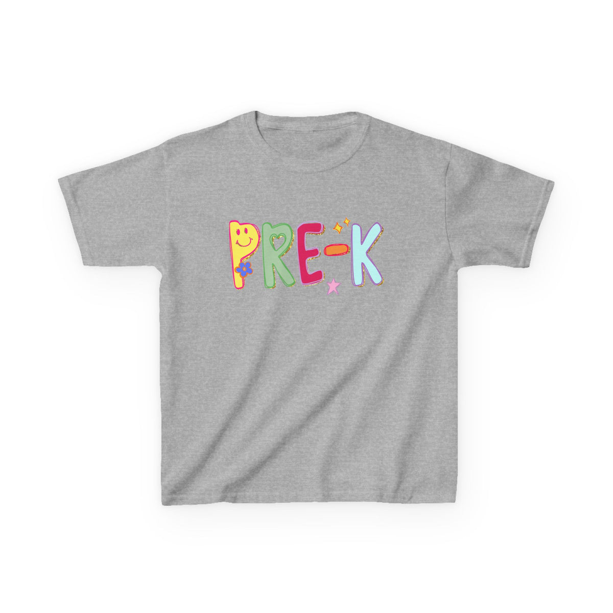 Pre-K Kids T-Shirt Cute & Colorful Back to School Preschool Tee