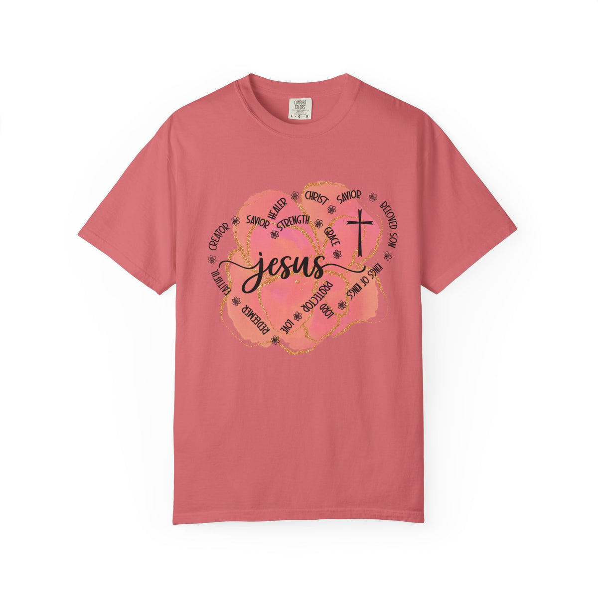 Jesus Strength & Grace Christian Graphic T-Shirt Unisex Short Sleeve Tee - Sydney So Sweet