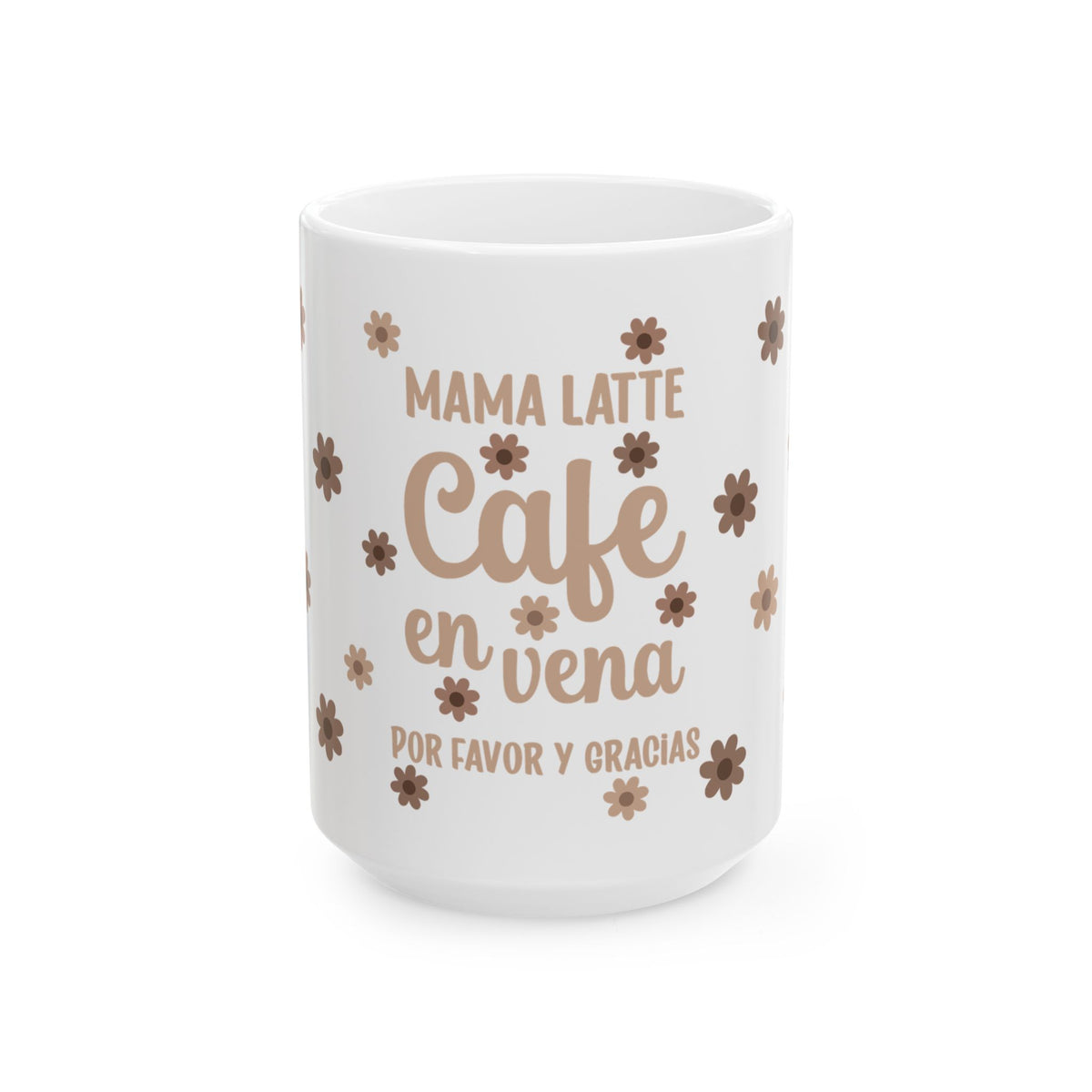 Mama Latte Cute Ceramic Mug Coffee Cup (11oz & 15oz)