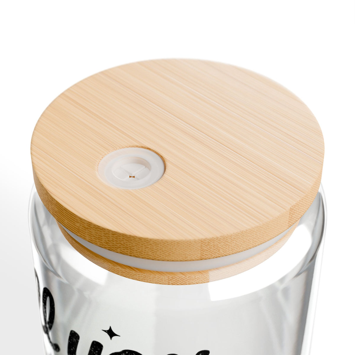 All You Need Is Coffee Sipper Glass 16oz Reusable Drink Jar with Lid & Straw