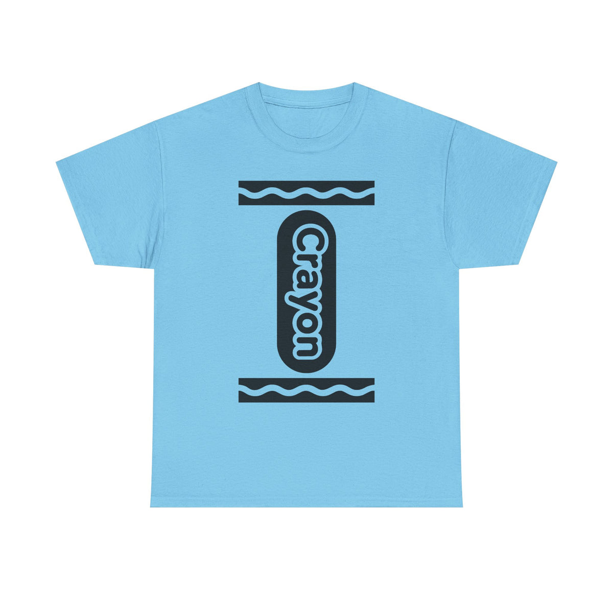 Crayon Costume Tee Retro Crayon Graphic T-Shirt