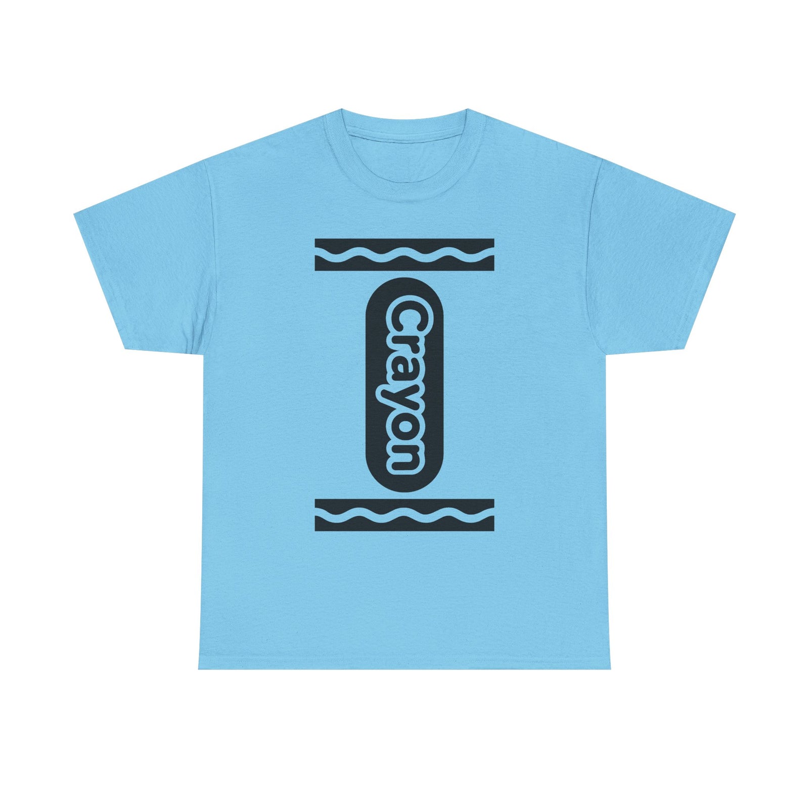 Crayon Costume Tee Retro Crayon Graphic T-Shirt